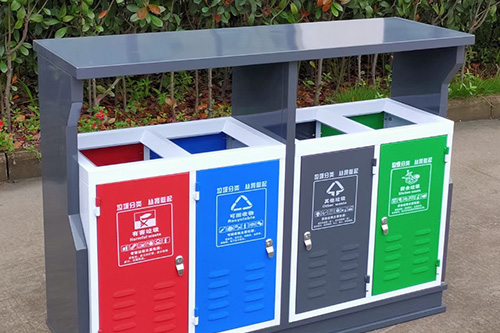 四分類（lèi）不鏽鋼果（guǒ）皮箱