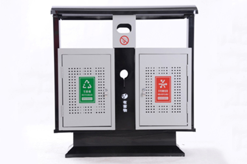 戶外果（guǒ）皮箱-兩分類果皮箱